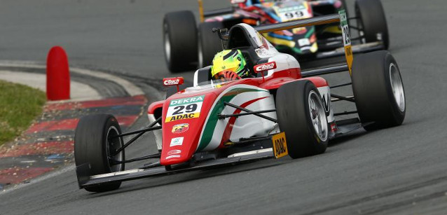 Mick Schumacher leader<br />nei test della F4 tedesca