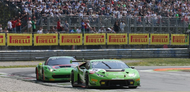 BES a Monza  - Gara<br />Lamborghini sbaraglia la concorrenza<br />
