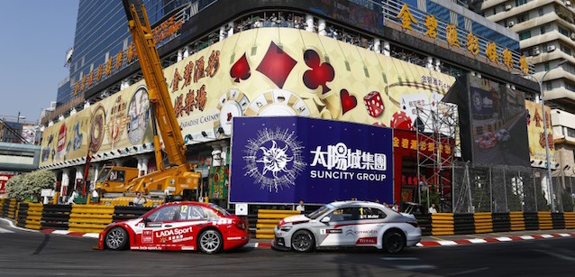 Le vetture TCR a Macao