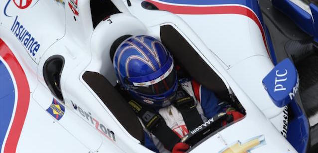 Barber, qualifica<br />Castroneves beffa Power