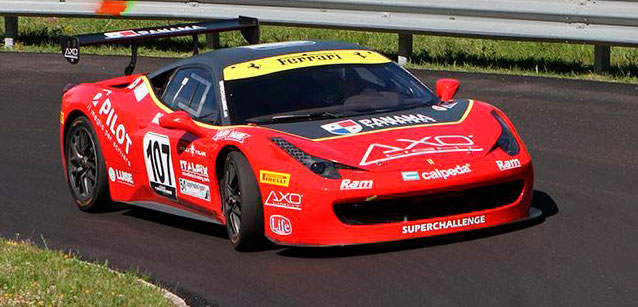Superchallenge con tre Ferrari <br />e la new-entry Massaro a Pedavena<br />
