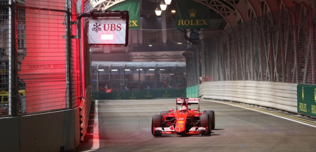 Singapore – Libere 3<br />Vettel guida la riscossa Ferrari