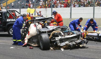 Stock Car tragica a San Paolo<br>E' morto Rafael Sperafico