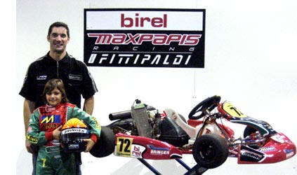 Nasce il Max Papis Racing con i kart della Birel e Fittipaldi