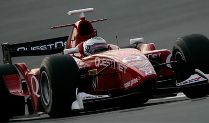 GP2 Asia - Dubai Test - 3° turno<br>Filippi leader con Meritus