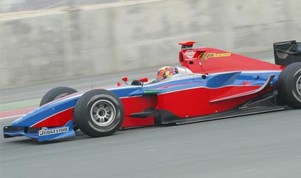 GP2 Asia - Dubai Test - 2° turno<br>Chandhok sale al comando