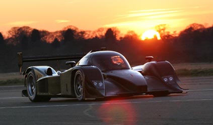 Shake down per la Lola-Aston Martin del team Charouz