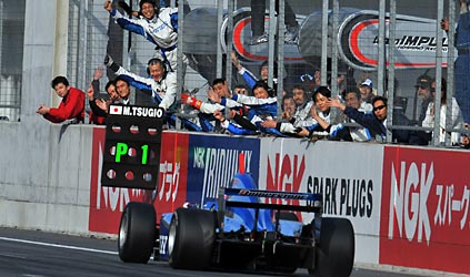 Fuji, gara: Matsuda domina, Quintarelli quinto