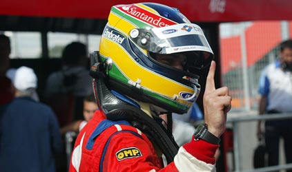 Silverstone, qualifica: Bruno Senna in pole, Pantano lo accusa