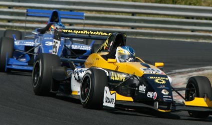 Budapest, gara di qualifica: vince Quaife-Hobbs del BVM Minardi