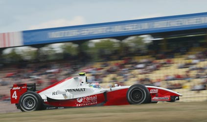 Hockenheim, gara 1: vince Grosjean, Pantano saggio secondo