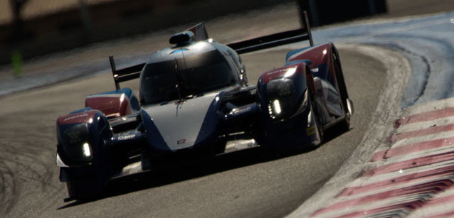 Aleshin con la BR01 LMP2 a Daytona