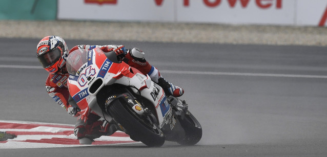 Sepang - Gara<br />Dovizioso al successo con la Ducati