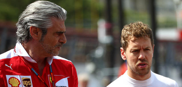 Arrivabene non ha fretta<br />di riconfermare Vettel