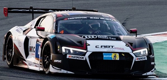 24H Dubai - Jons in pole con l'Audi