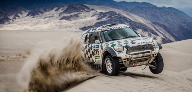 Dakar – 12° tappa<br />A Hirvonen la speciale, Peterhansel leader