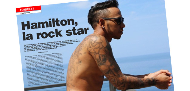 &Egrave; online il Magazine 344 di Italiaracing<br />Hamilton il campione rockstar