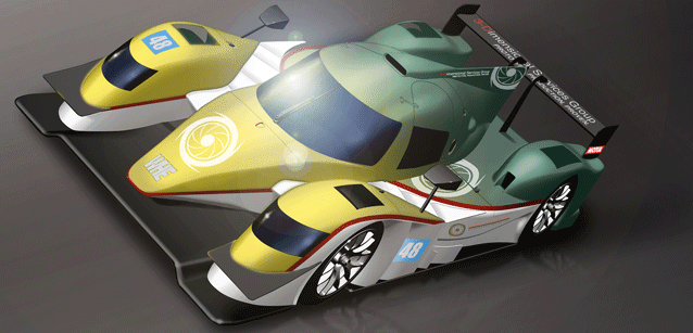 Murphy nella LMP3 con la Ave-Riley