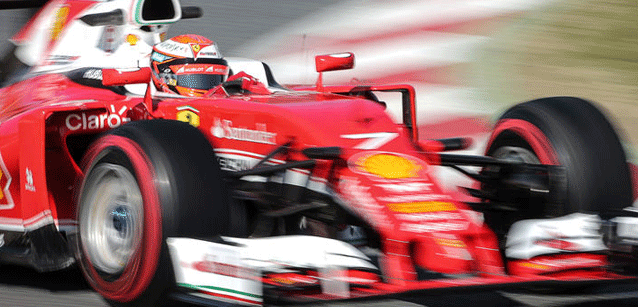 Test a Montmel&ograve; - 8° turno<br />Ferrari conclude da leader