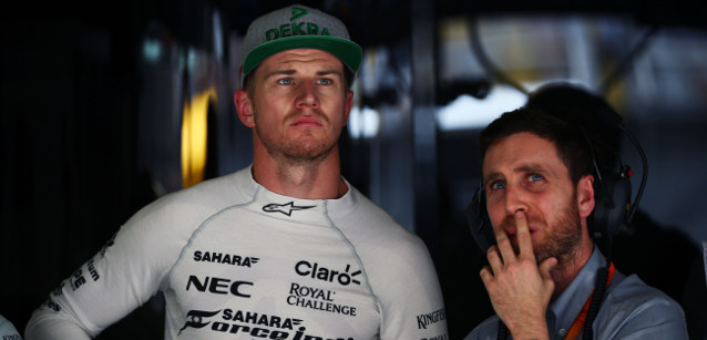 Tre posizioni di penalit&agrave; per Hulkenberg