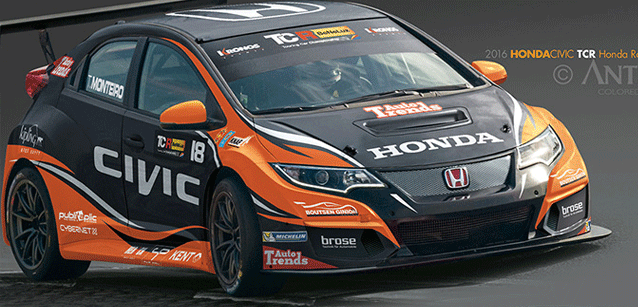 Monteiro nel TCR Benelux