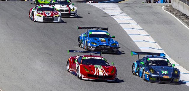 Laguna Seca, gara LMPC/GTD<br />Balzan leader di campionato