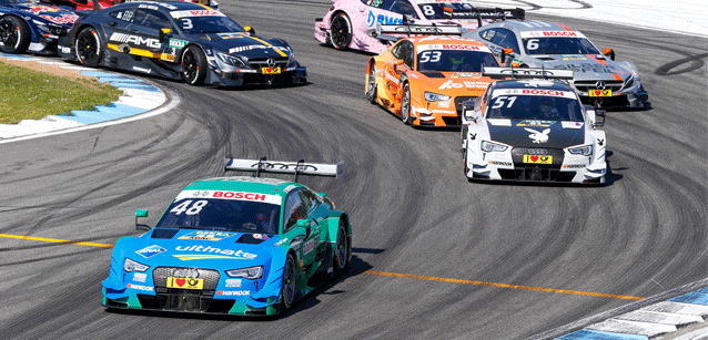 Hockenheim - Gara 1<br />Mortara inizia con una vittoria