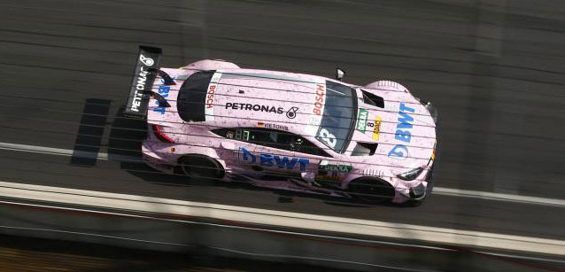 Norisring, qualifica 1<br />Mercedes in pole con Vietoris