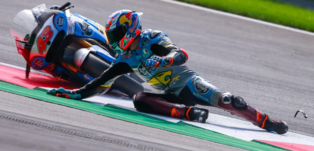 Miller cade nel warm-up<br />L'australiano salta il GP