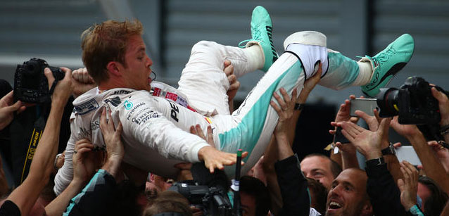 Rosberg al 200esimo Gran Premio