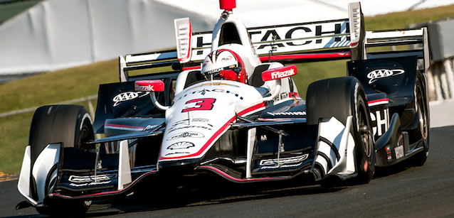 Sonoma, libere 1<br />Castroneves in quattro giri