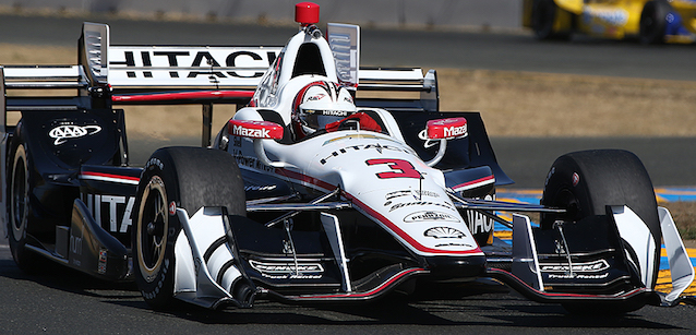 Sonoma, libere 2<br />Castroneves batte Power e Pagenaud