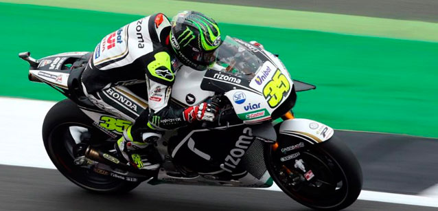 Silverstone - Qualifica<br />Crutchlow ‘nuota’ meglio. Rossi secondo