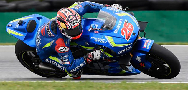 Silverstone - Gara<br />Suzuki in paradiso con Vinales