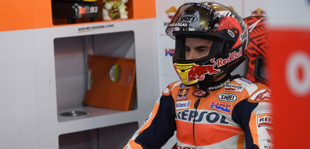 Marquez a Valencia con vista sul titolo<br />"La pista mi piace, ma non sarà facile"