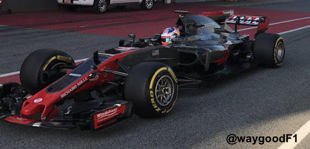 Prima uscita per la Haas VF17