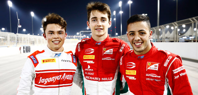 Sakhir - Qualifica<br />Dominio Prema con Leclerc e Fuoco