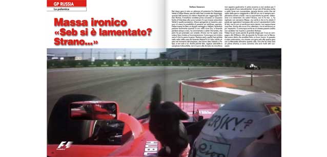 Vettel si arrabbia<br />Massa risponde con ironia