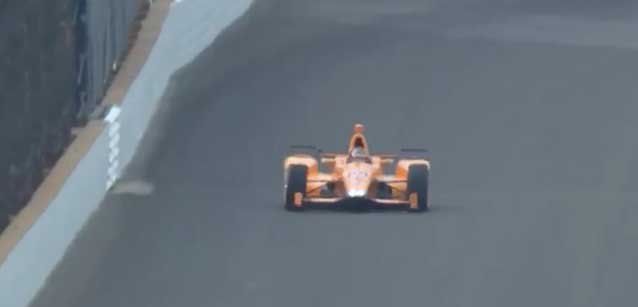 Alonso al rookie test Indy<br />Quarta fase completata<br />