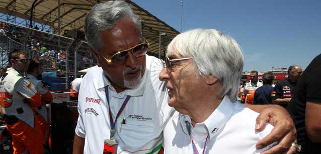 Ecclestone potrebbe<br />comprare Force India<br />