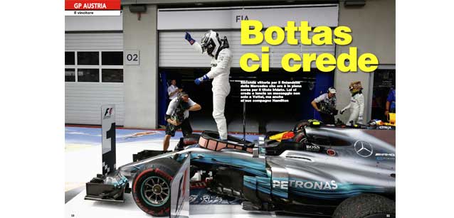 Bottas e quei pensieri iridati...