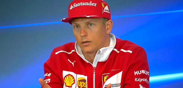 Raikkonen: “Mi piace correre<br />e spero di continuare con Seb”