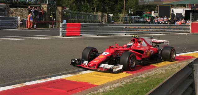 Spa - Libere 1<br />Raikkonen inizia al meglio