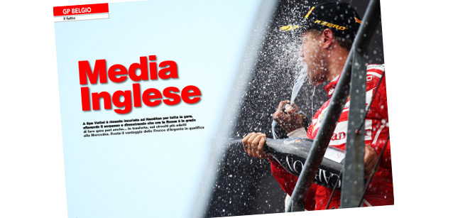 &Egrave; online il Magazine 379 di Italiaracing<br />I commenti e le foto del GP del Belgio