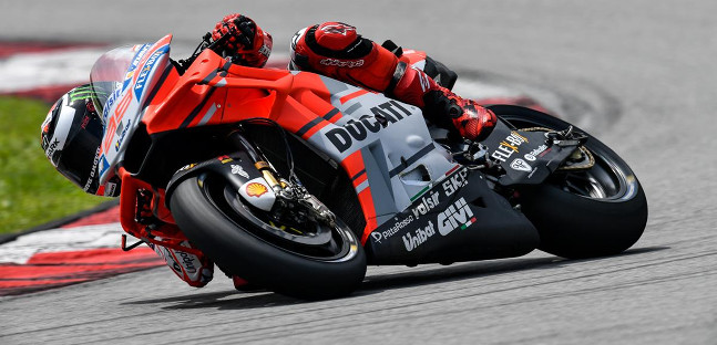 Ducatisti contenti dopo Sepang<br />Progressi superiori alle attese