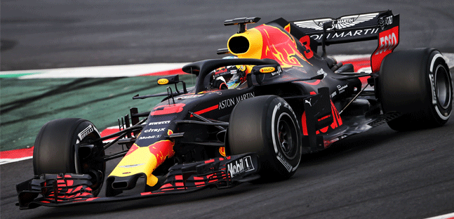 Test a Montmel&ograve; – 1° turno<br />Ricciardo leader, Renault sorprende<br />