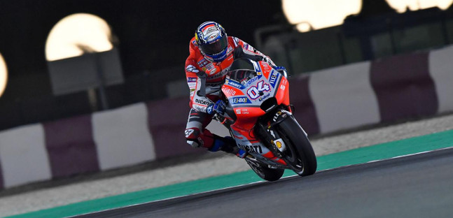 Losail - Gara<br />Dovizioso e Ducati, riparte il sogno