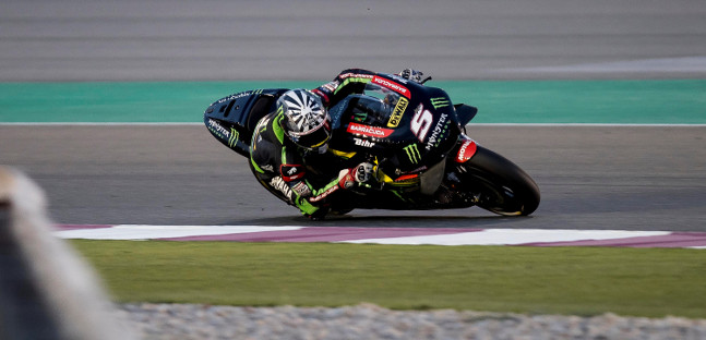 Test a Losail, 3° giorno<br />Zarco e Rossi, due Yamaha davanti