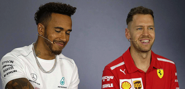 Hamilton e Vettel<br />&Egrave; guerra di parole