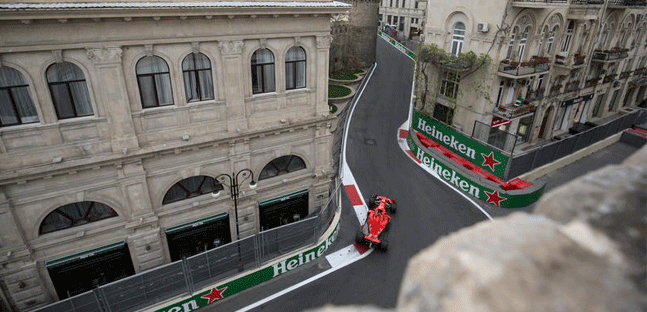 Baku - Libere 3<br />Vettel sfida Hamilton